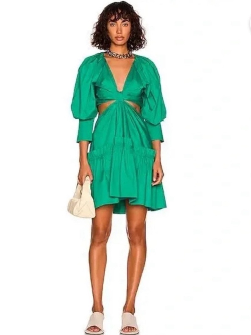 Jason Wu cut out cotton dress